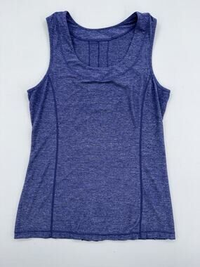 Lululemon Athletica Purple Dash Tank II Sz 10